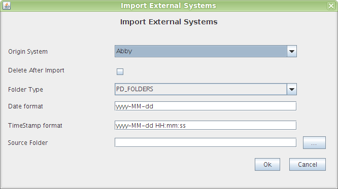 Screenshot ImportExt