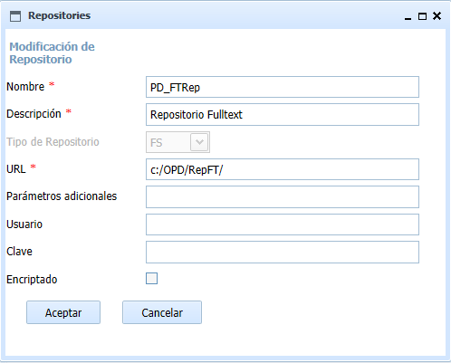 Screenshot Repositorio FT Web